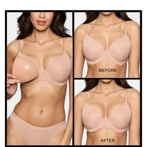 BOOMBA Invisible Lift Inserts -beige Size D (medium) NWT!!